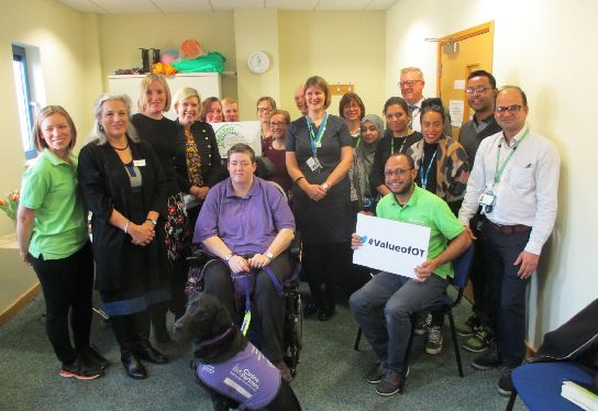 Caroline dinenage visits th ot service 5c519cdba2c9b